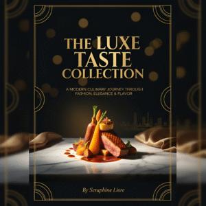 the luxe taste collection a modern luxury culinary experience blending fashion, travel, and elegant fine dining.